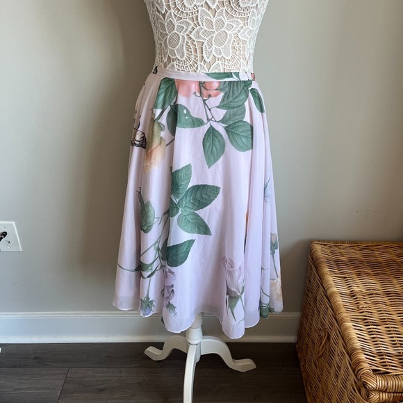 Catherine Malandrino Dresses & Skirts - Catherine Malandrino Midi Floral Skirt